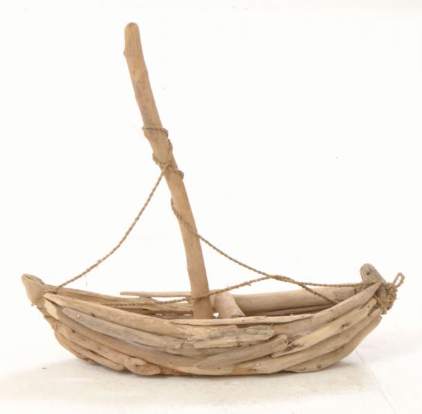 Small Driftwood Boat