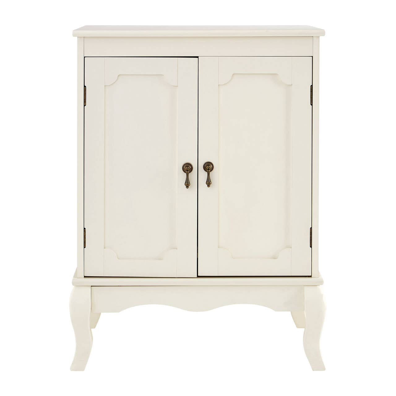 Évangeline Ivory Two Door Storage Cabinet