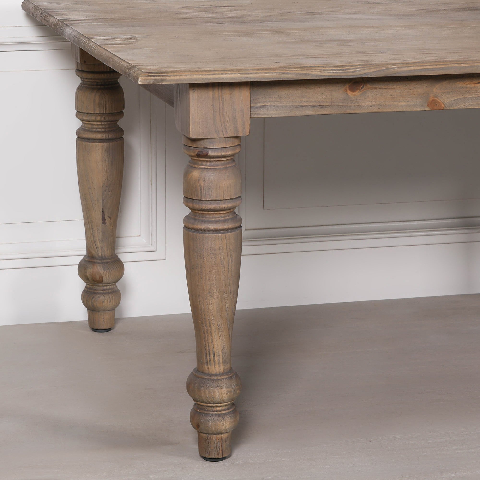 Aveline Extra Large 300cm Rustic Pine Wood Dining Table