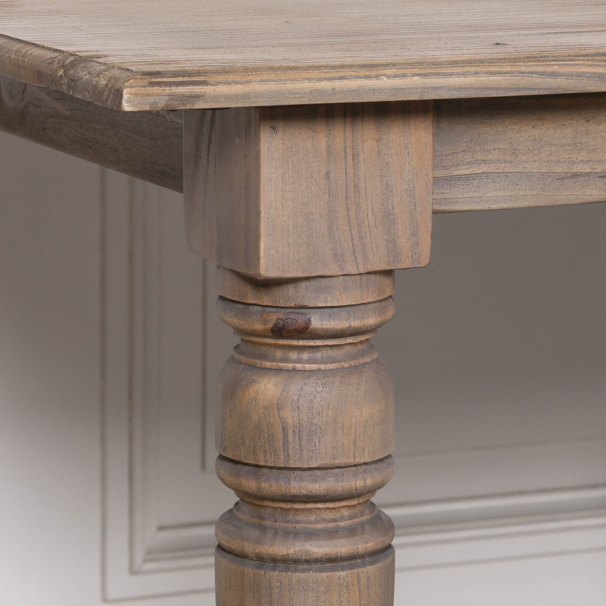 Aveline Extra Large 300cm Rustic Pine Wood Dining Table