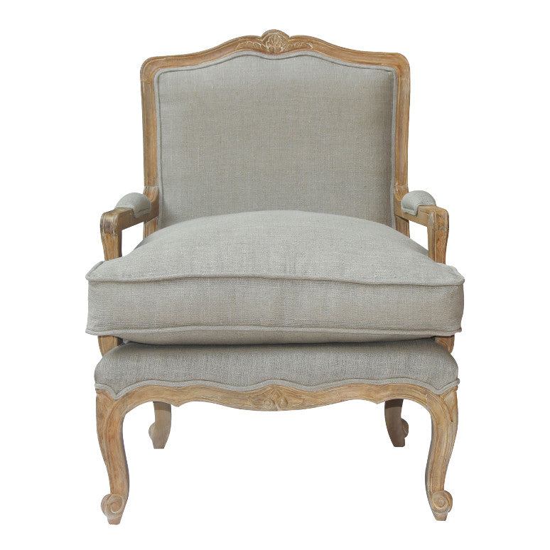 French Style Chateau Armchair - Retro Finish