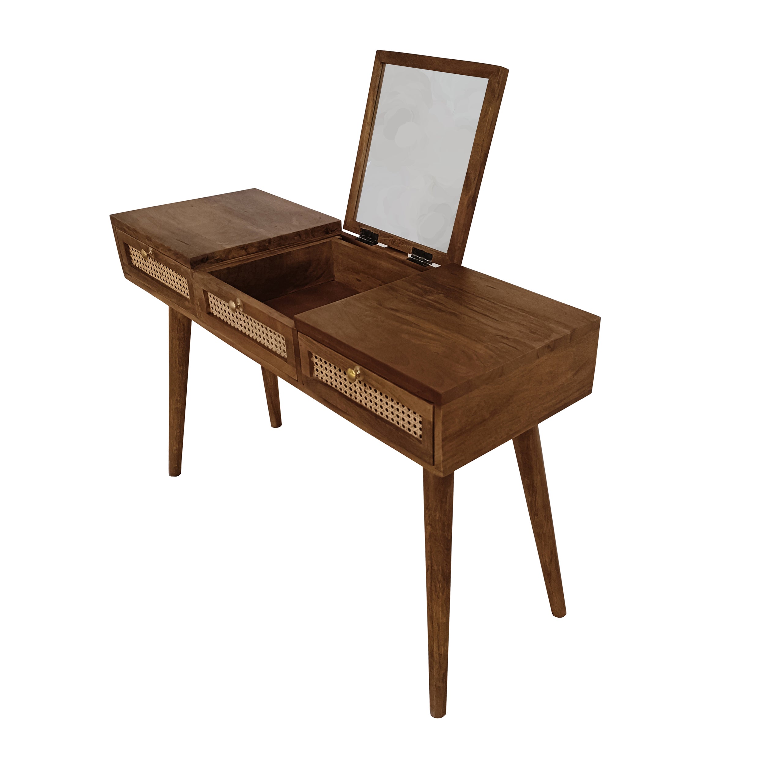 Scandinavian Style Dressing Table - Natural Finish