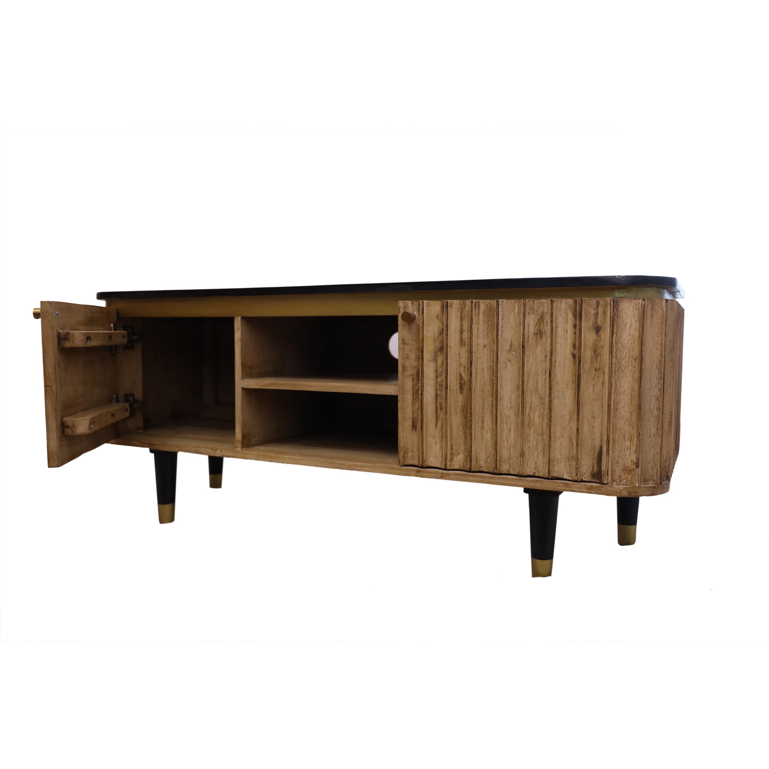 Harmara Curved Media TV Cabinet