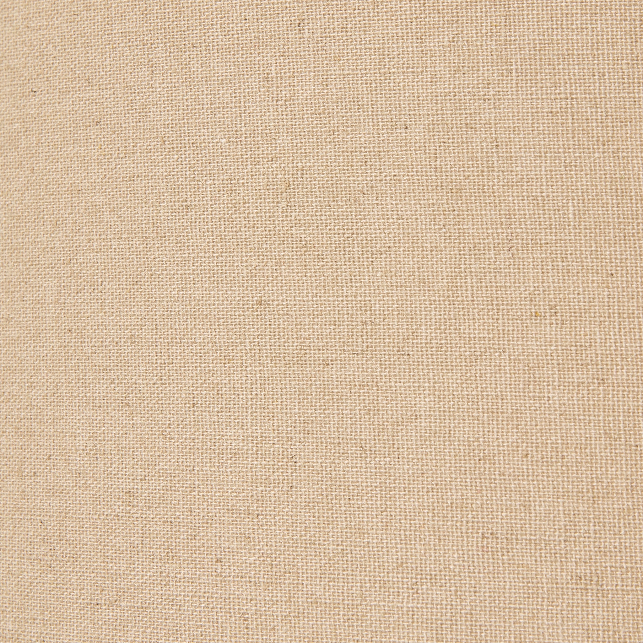 Close-up of the woven natural linen lampshade fabric on the Amélie White Beaded Ceramic Table Lamp with Linen Shade, highlighting the premium linen texture, neutral colour and elegant finish for luxury home lighting.