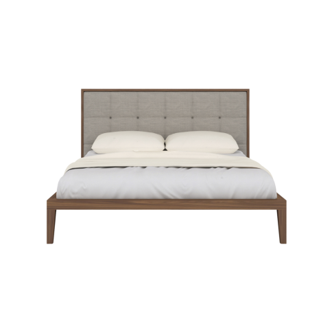 Calla Beds in Walnut/Natural