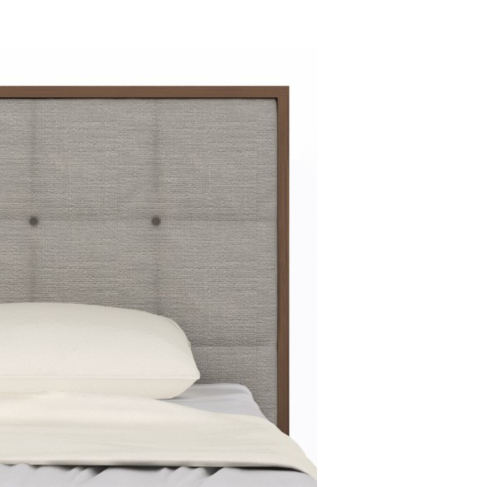 Calla Beds in Walnut/Natural