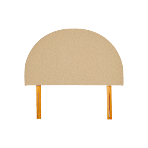 Hibiscus Headboard Single