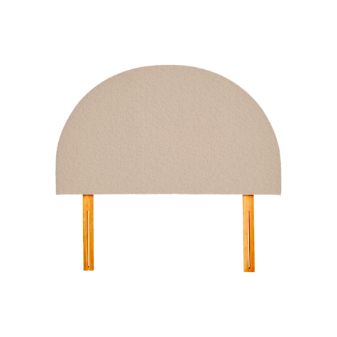 Hibiscus Headboard Single