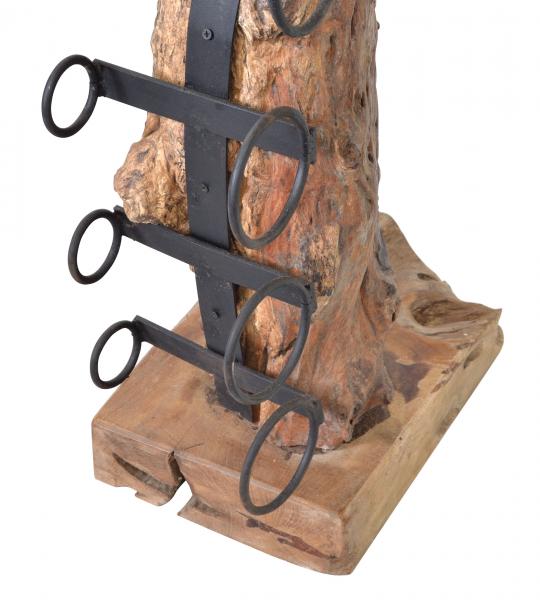 Large Teak Wine Rack