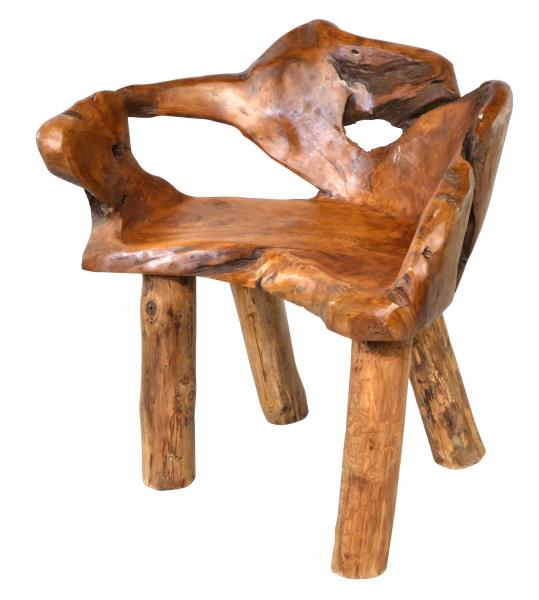 Teak Root Chair