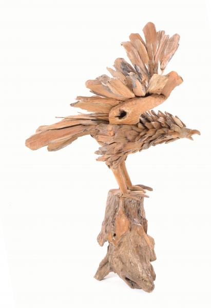 Small Driftwood Eagle