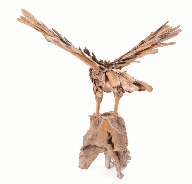 Small Driftwood Eagle