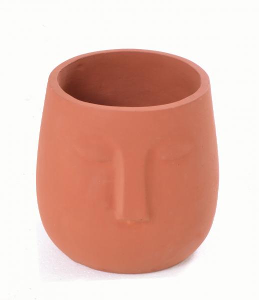 Terracotta Face Planter