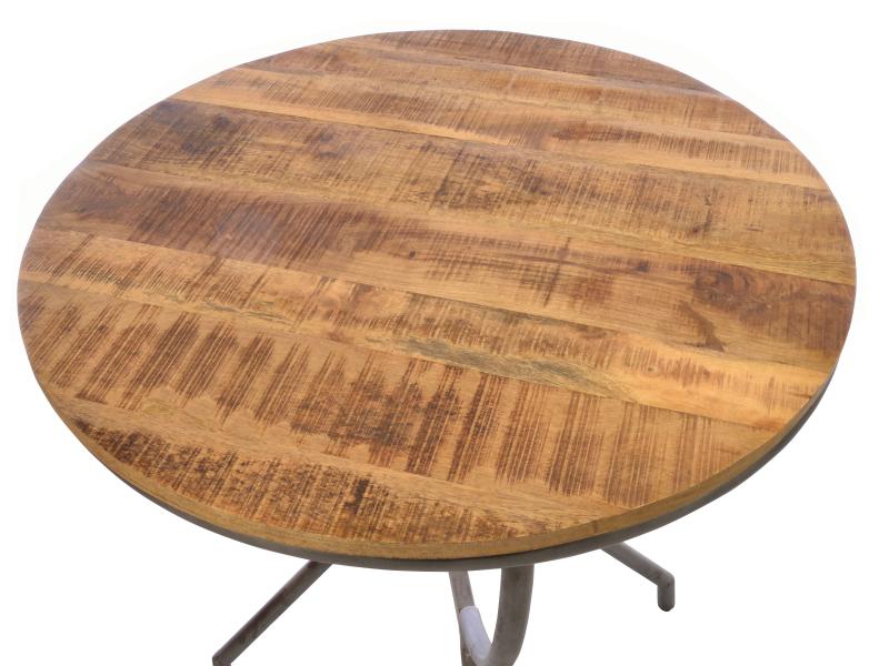 Old Empire 80cm Round Dining Table