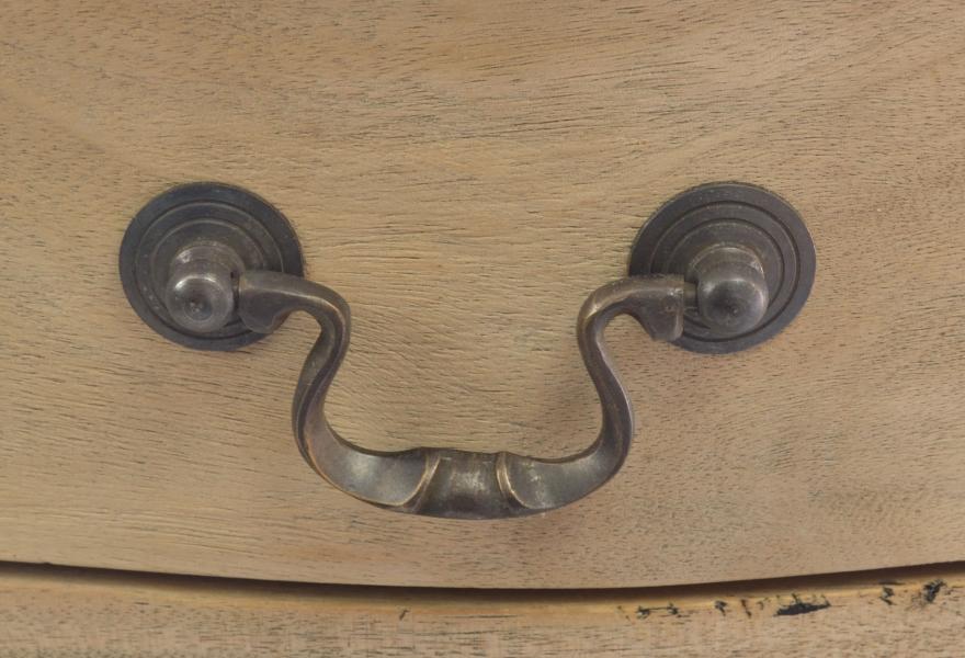 Vintage Side Table With 2 Drawers