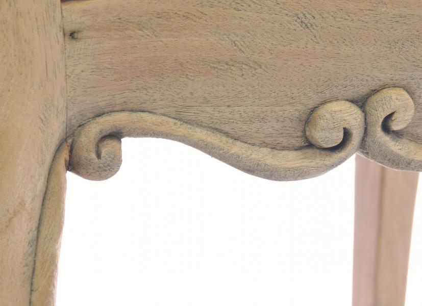 Vintage Side Table With 2 Drawers