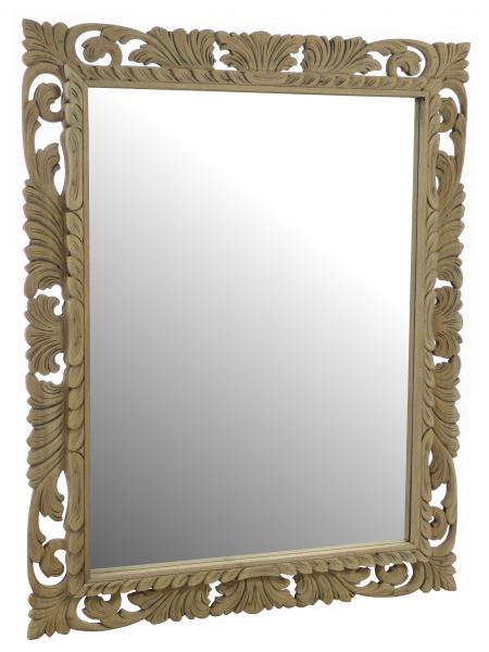 Vintage Ornate Thin Mirror