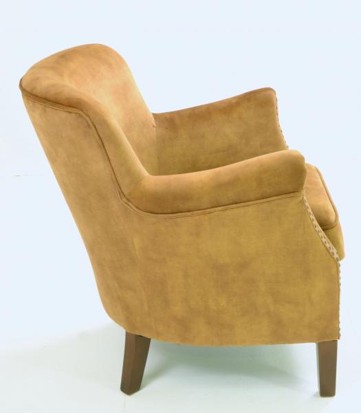 Cromarty Armchair In Vintage Gold