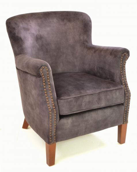 Cromarty Armchair In Vintage Charcoal