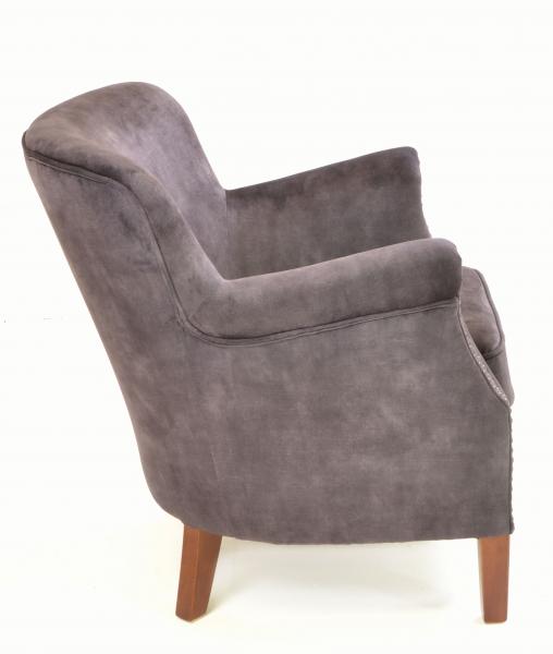 Cromarty Armchair In Vintage Charcoal