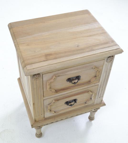 2 Drawer Vintage Bedside