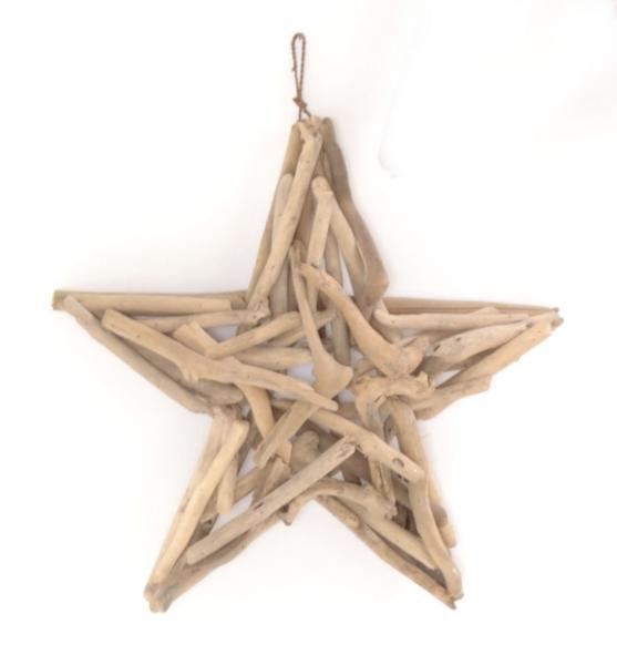 30cm Driftwood Star