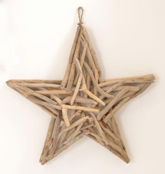 40cm Driftwood Star