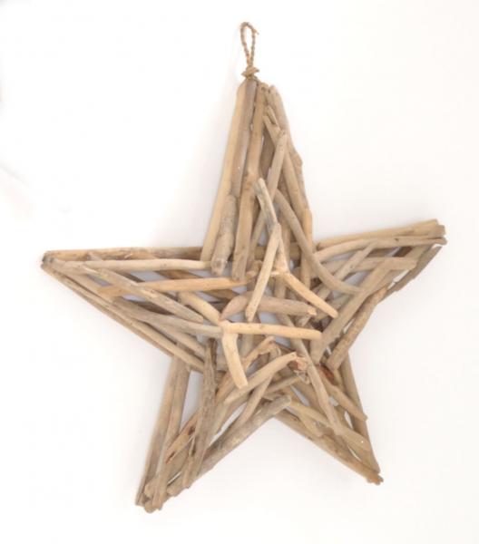 40cm Driftwood Star