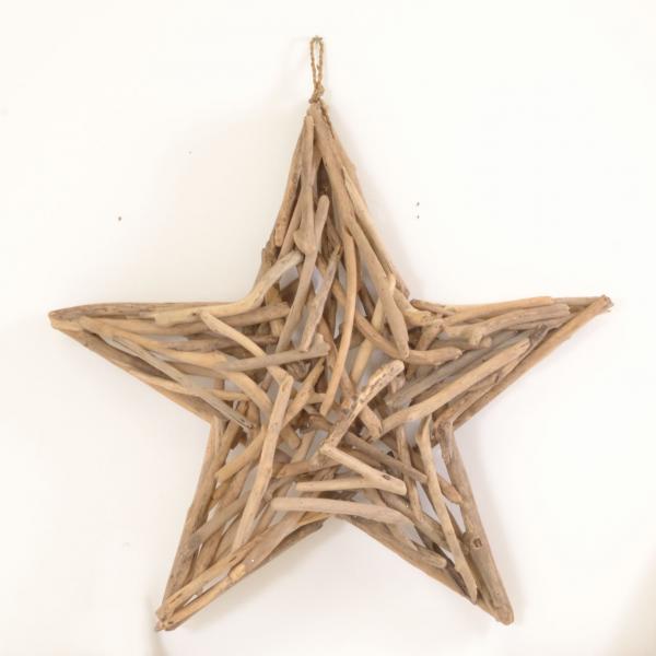 50cm Driftwood Star