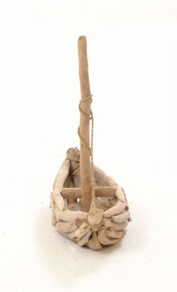 Small Driftwood Boat