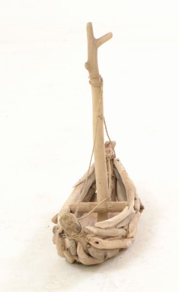 Large Driftwood Sailing Boat