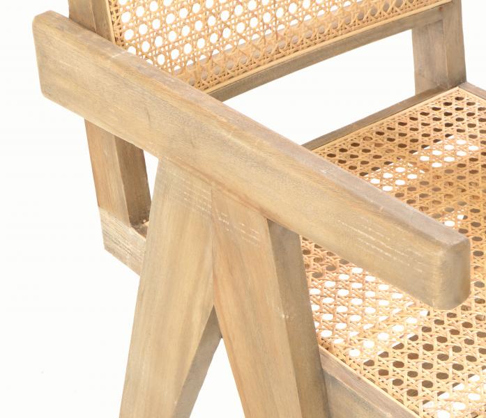 Square Rattan Dining Chair