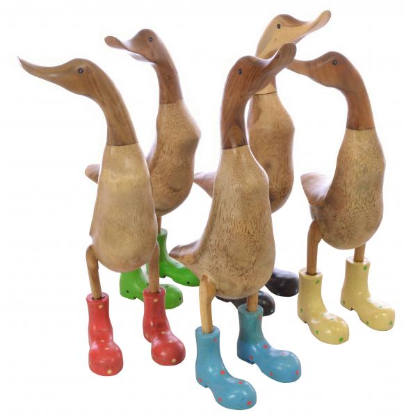 Duck With Painted Boots