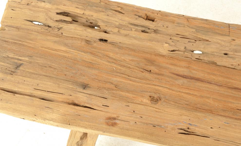 Large 1.8m Rustic Teak Bench