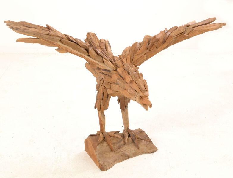 Small Driftwood Eagle