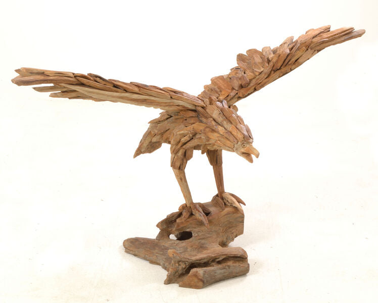 Small Driftwood Eagle