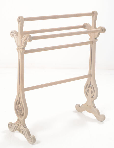 Carved Towel Rail