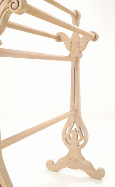 Carved Towel Rail