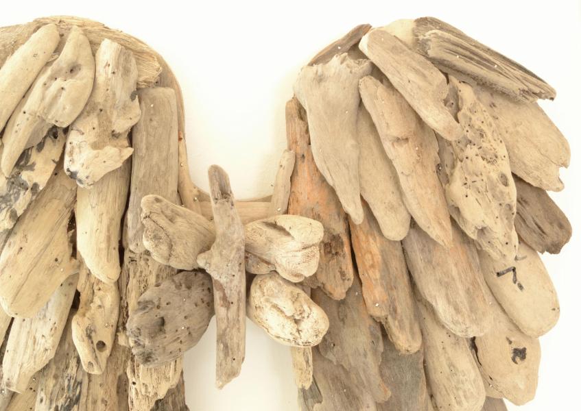 Small Driftwood Angel Wings