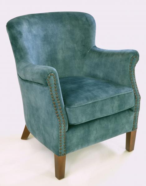 Cromarty Armchair In Vintage Teal (was Deep Green)