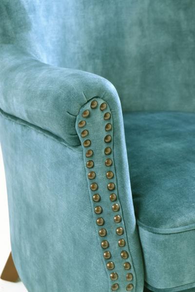 Cromarty Armchair In Vintage Teal (was Deep Green)