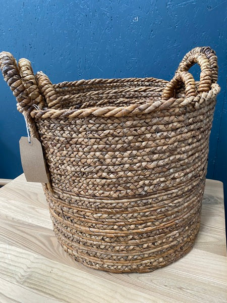 Set Of 3 Full Natural Baskets