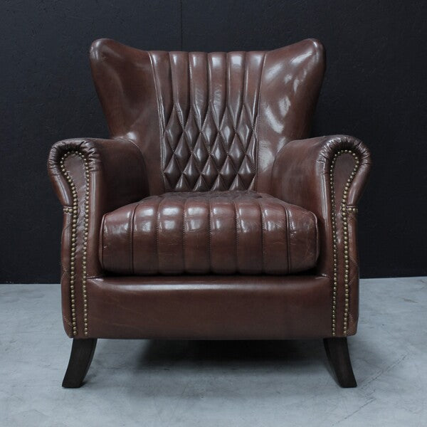 Vintage Leather Aston Armchair