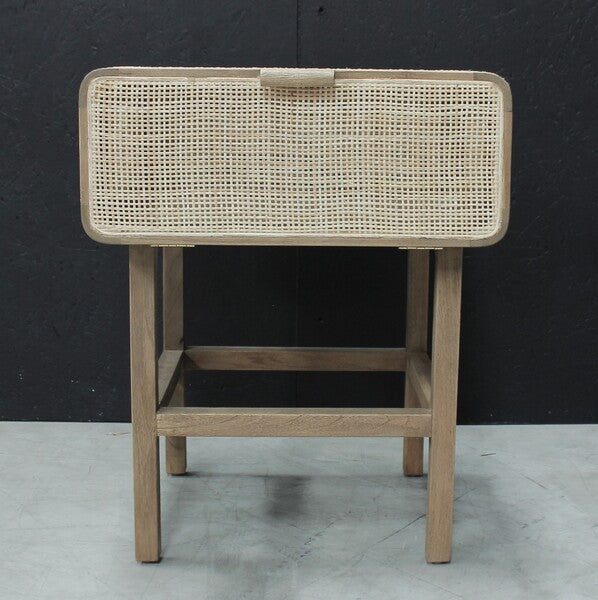 Rattan Bedside