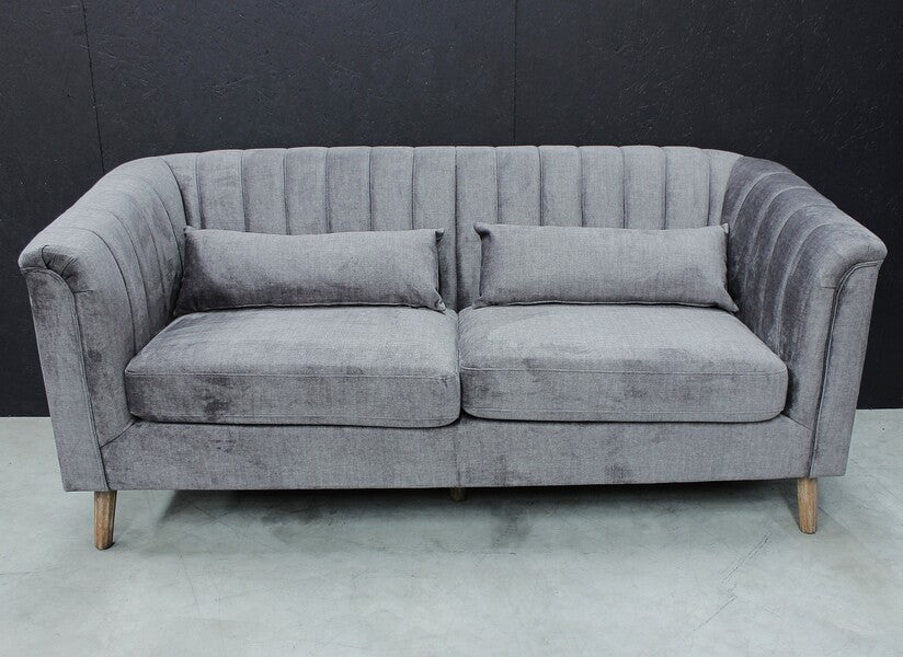 Melbah 2 Seater Sofa In Graphite and Winter Moss