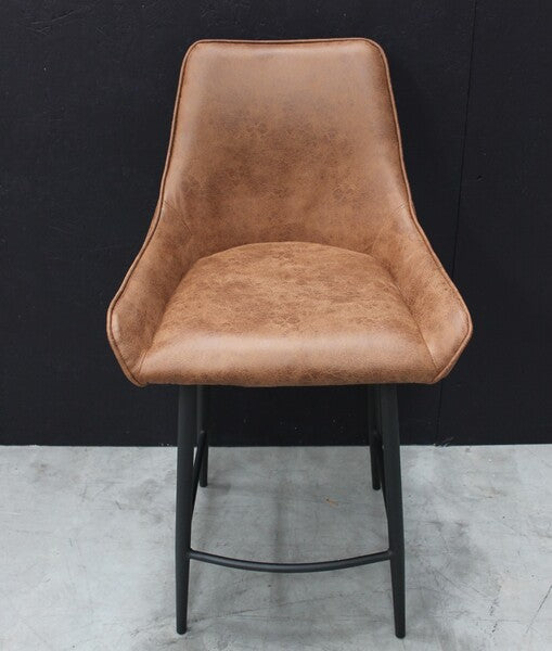 Nico Vegan Leather Bar Stool