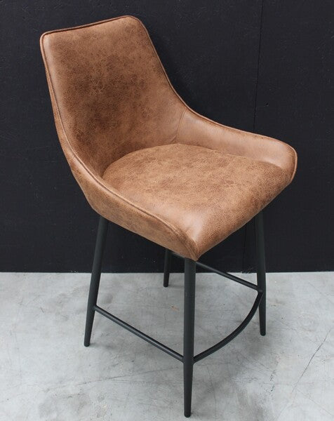 Nico Vegan Leather Bar Stool