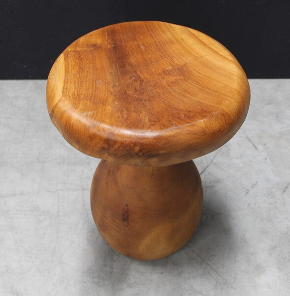 Teak Mushroom Stool