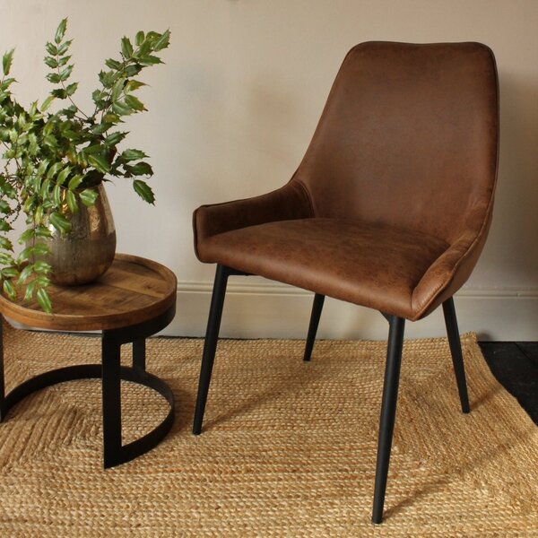 Nico Vegan Leather Dining Chair