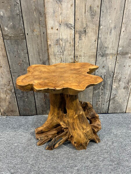 Teak Root Side Table